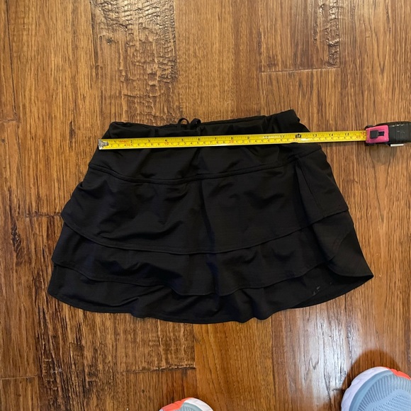 Athleta Black Layered Ruffle Skirt - Picture 9 of 9
